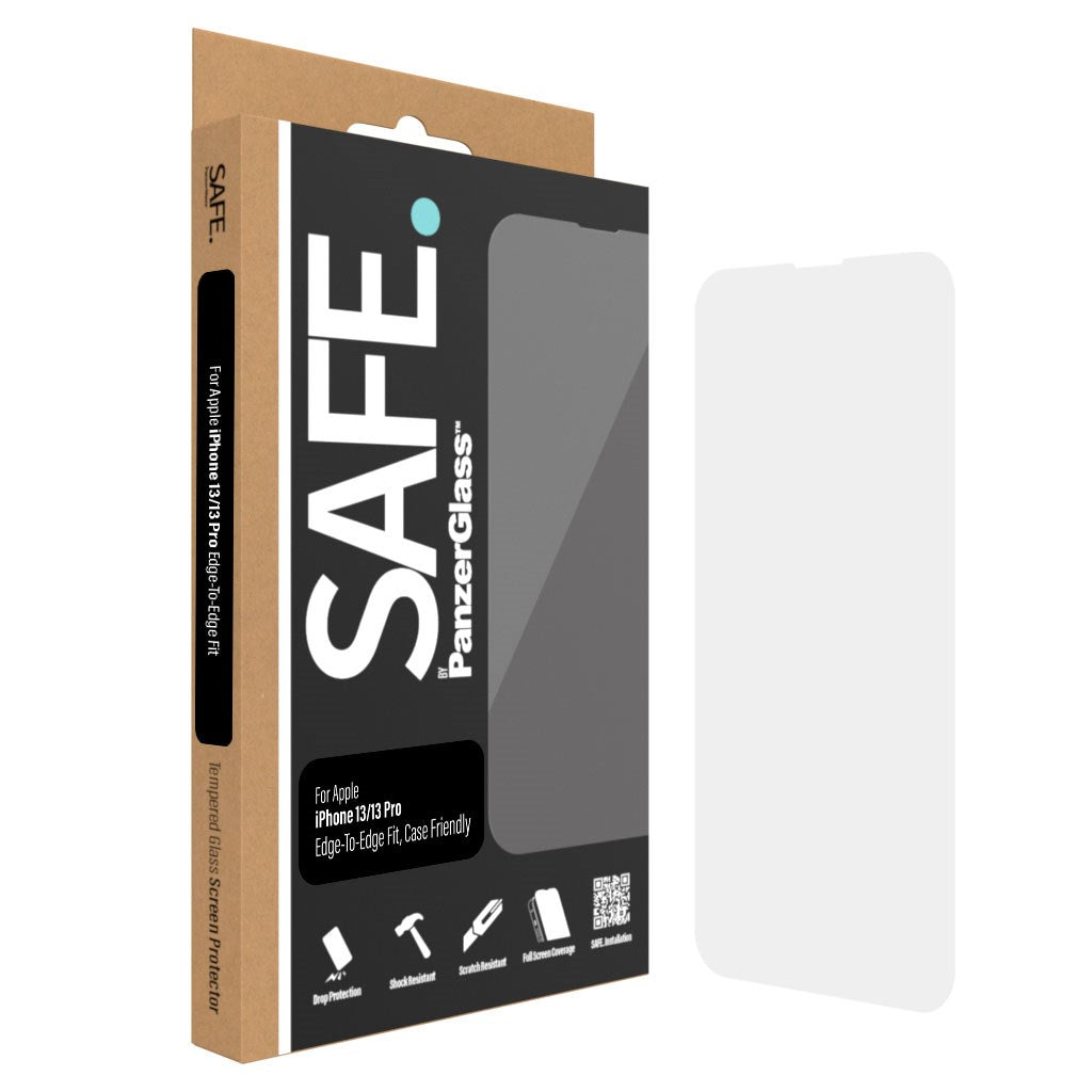 SAFE. by PanzerGlass® Screen Protector iPhone 13 | 13 Pro | Edge-to-Edge
